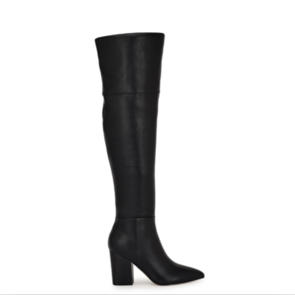 Nine West Black Knee-High Women's Boots